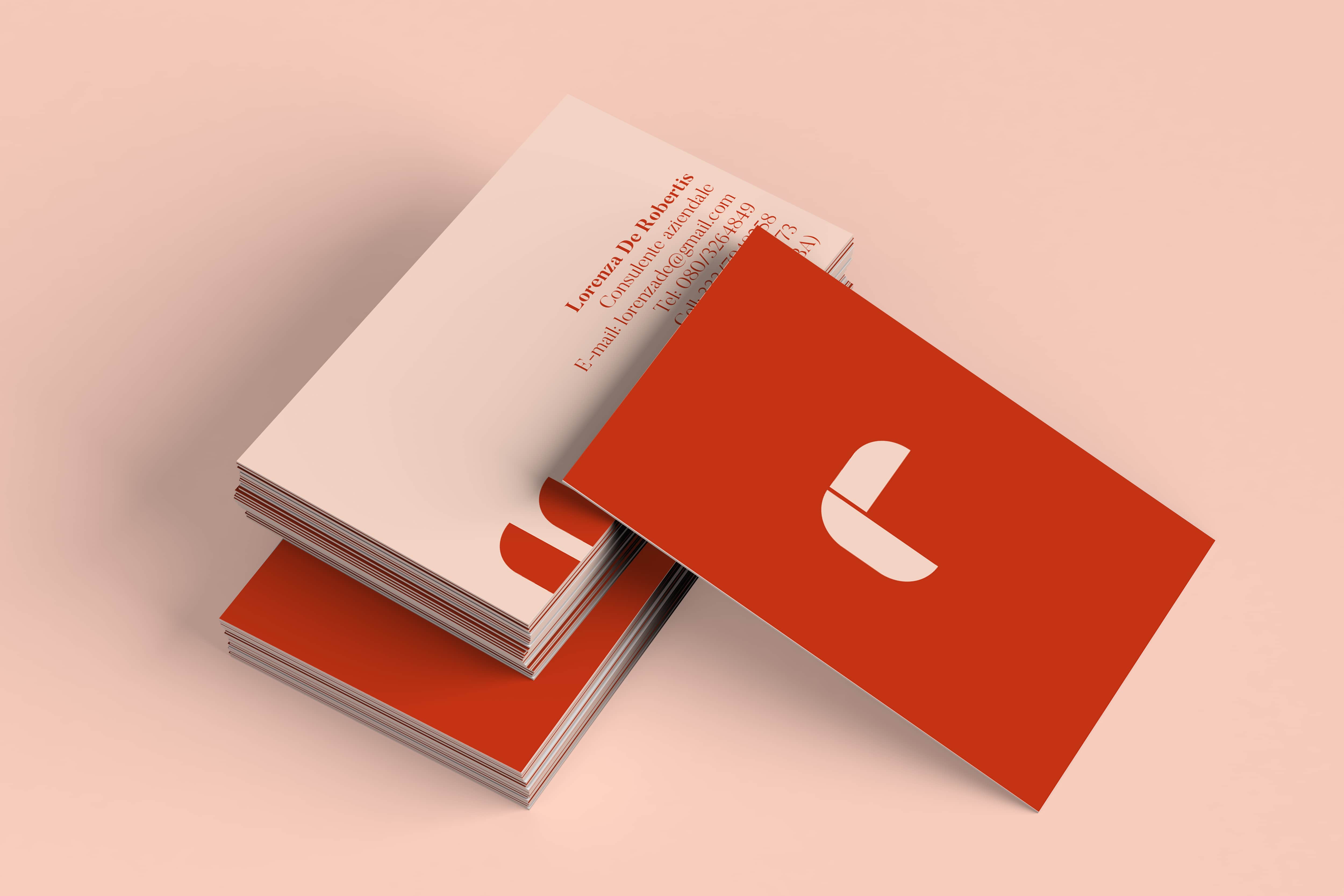 Sviluppo, logo design e business card per un progetto di
          personal branding